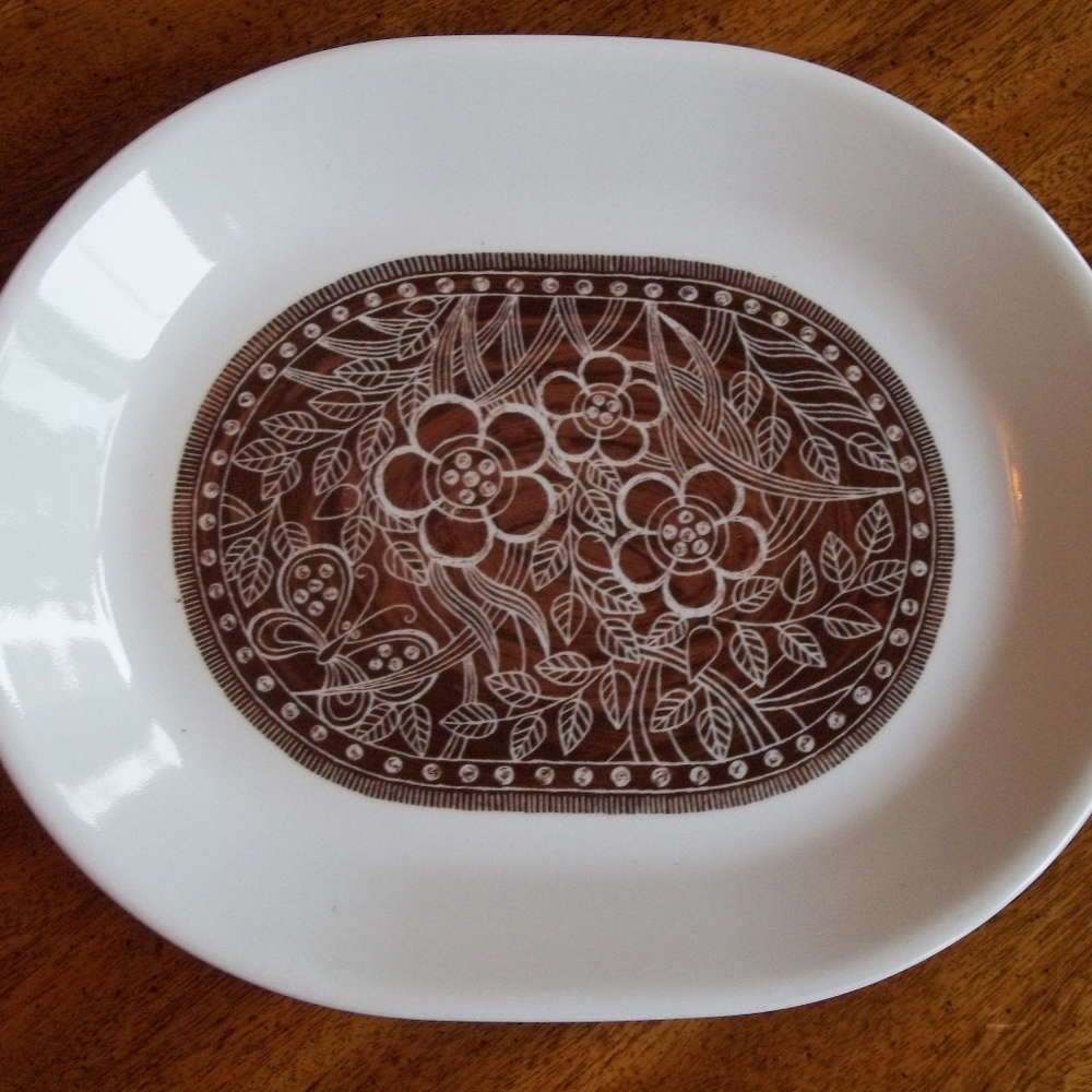 Corelle Batik Serving Platter 12 1/4"  x 10"